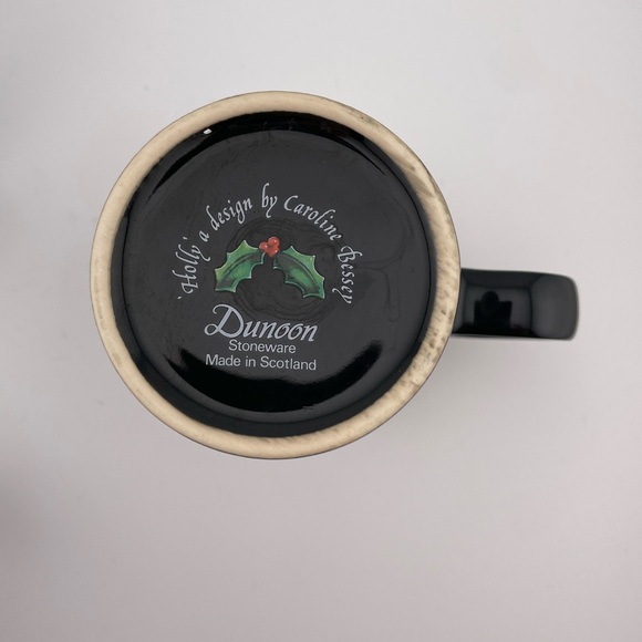 Yuletide Mugs Pattern Designs by Caroline Bessey by Dunoon Stoneware Set of Four - Picture 13 of 15